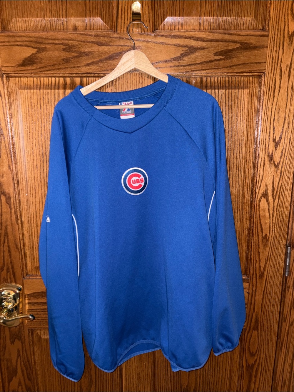 Majestic Royal Blue Athletic Pullover